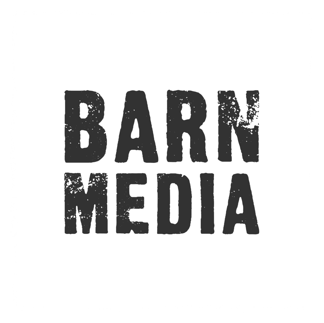 A picture of the barn media logo.